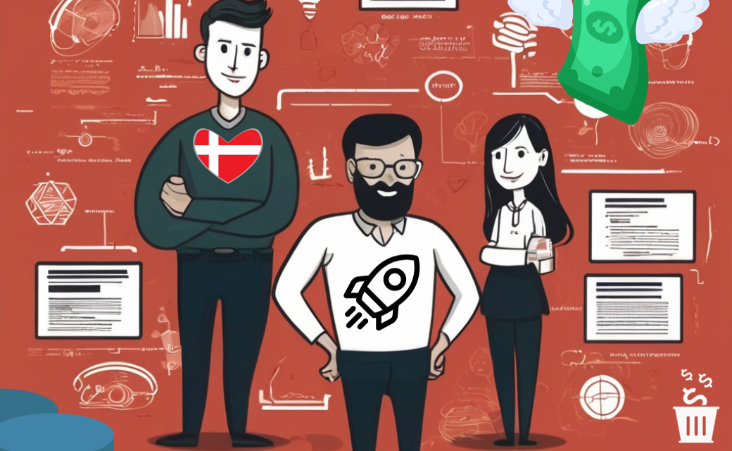 A Danish startup who wasted funding with juniors