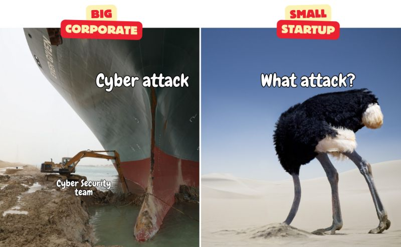 "We have never been attacked!" 🙈😃