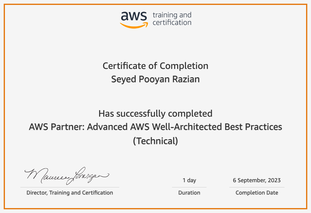 202309-aws-well-architected-course-advanced-2-completion certificate