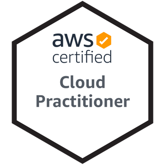 aws cloud practitioner 2021 badge certificate