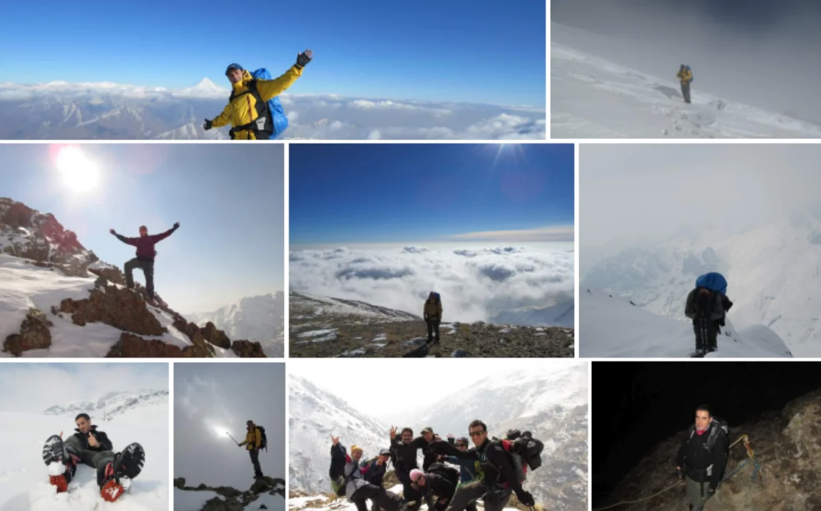 Iran has amazing hiking trails and beautiful mountains