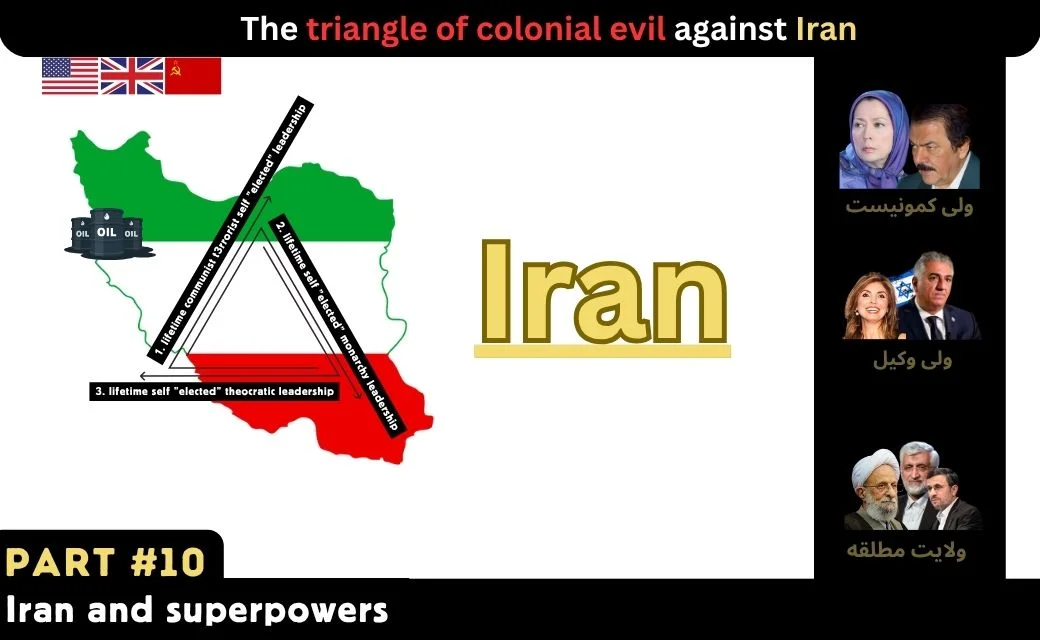 Triangle of colonial evil against Iran Part 10: Iran and superpowers