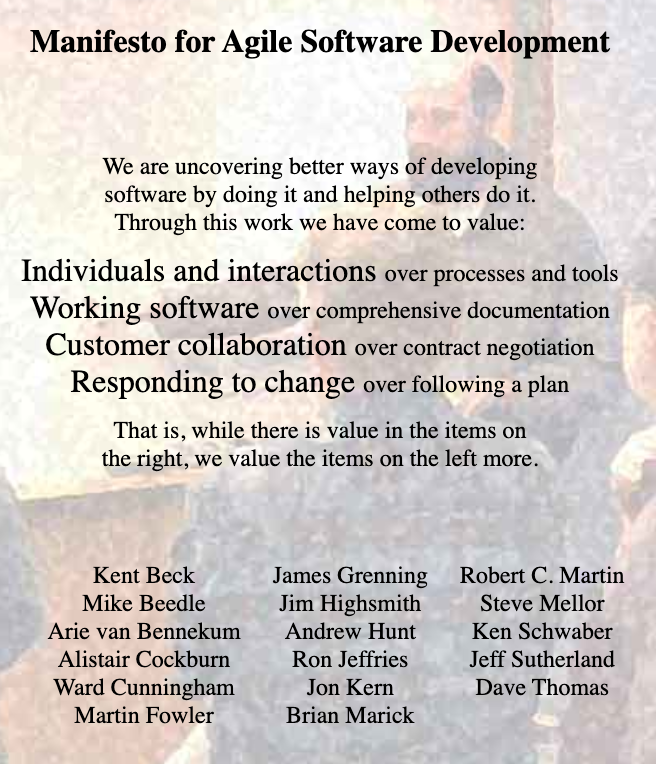 Agile Manifesto