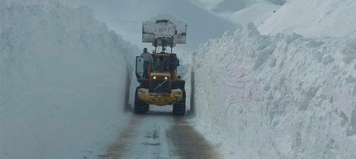 Snow in Iran, sometimes can reach to 5-10 meters!