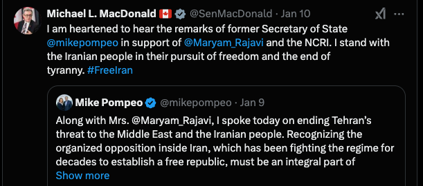 Western politicians who support MEK terrorists
